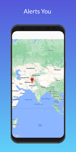 Earthquake Alert - Map Screen 2