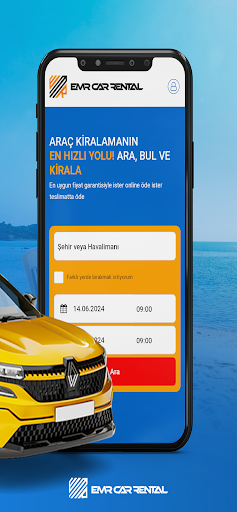 Emr Car Rental Screen 2