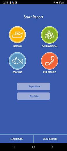 Android application RMP iPatrol screenshort