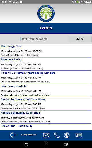 Sachem Mobile Screen 2