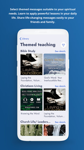 Derek Prince Bible Teaching Screen 3