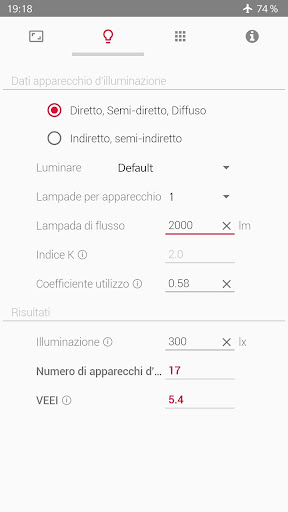 Anteprima dell'app