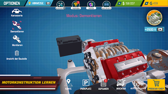 Automechanik-Simulator 21 Bildschirmfoto
