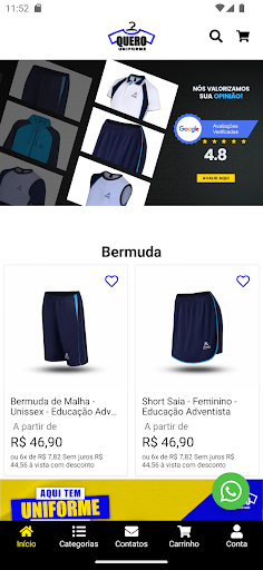 Quero Uniforme Screen 2