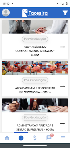 Android application App Facesita screenshort