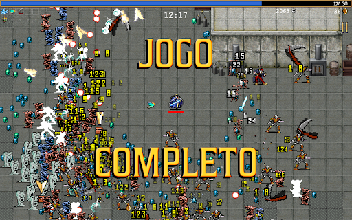 Vampire Survivors Captura de Tela do Jogo Android 6