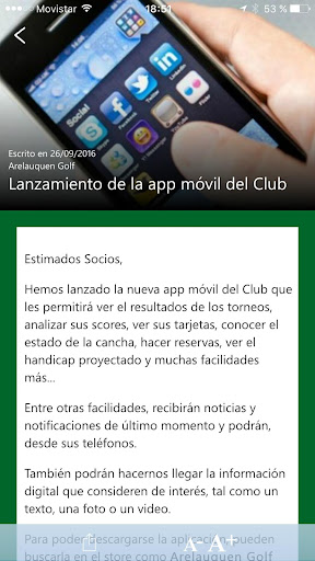 Arelauquen Golf Screenshot 4 - AppWisp.com