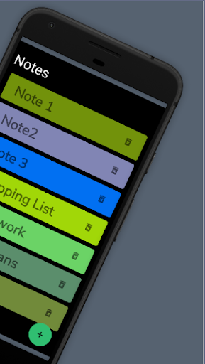 Simple Notes Screen 2
