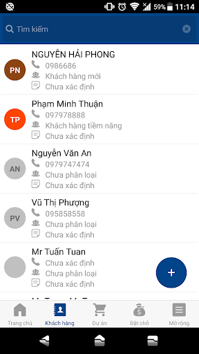 Android application PHU DONG SALE screenshort