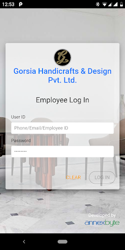 Gorsia ERP Screen 2