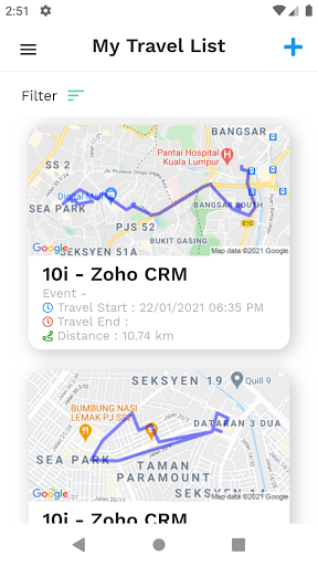 Duty Check-In Screen 2