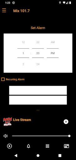 Android application Storm Lake Radio screenshort