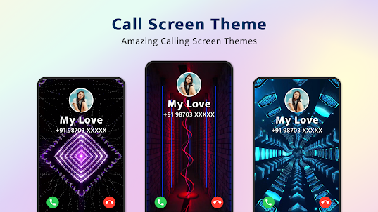 Call Screen Theme Color Call