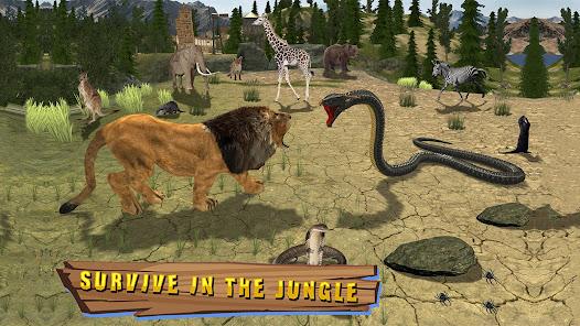 Anaconda Snake Jungle RPG Sim  screenshots 1