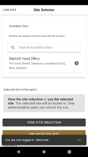 SetConnect Visitor Kiosk Screen 2