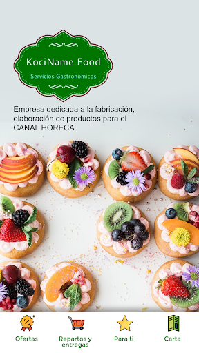 Android application Kociname Food screenshort