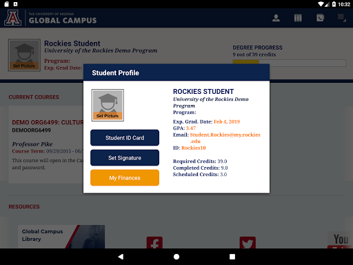 Rockies Talon Tablet Screen 3