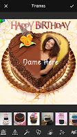 screenshot of Name Picture on Birthday Cake