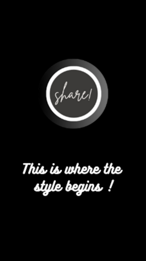 Android application Oshare! screenshort
