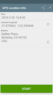 GPS Location - Share address screenshots 1