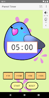 screenshot of Cute timer app :Parrot Timer