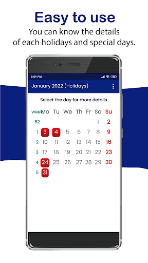 New Zealand calendar 2024 Screen 3