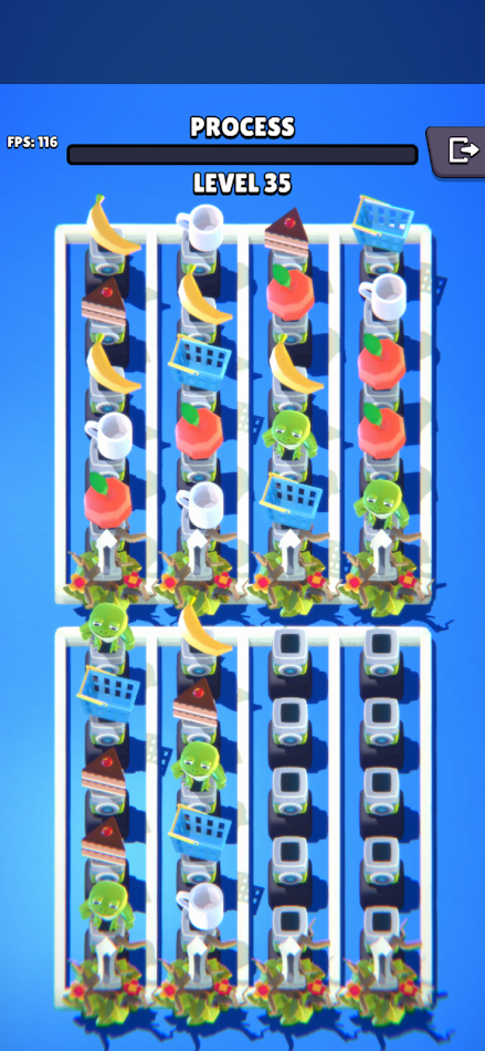 #3. Item Sort Puzzle Online (Android) 来自: OUTPLAY GAME STUDIO