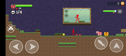 Stickman Craft Fight World