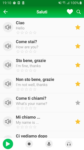 Learn Italian Awabe Screen 2