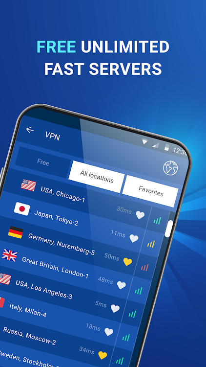 VPN - secure, fast, unlimited - 1.6.7 - (Android)