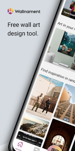 Android application Wallnament - Visualize Art & P screenshort