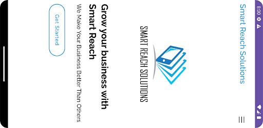 Android application Smart Reach Solutions screenshort