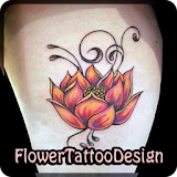 Flower Tattoo Design icon