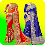 Cover Image of Descargar Traje de foto de sari elegante para mujer  APK