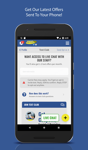 Screenshot of Elk River Tire & Auto
