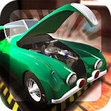 Retro Car Mechanic: Simulator Games 2018. Workshop icon