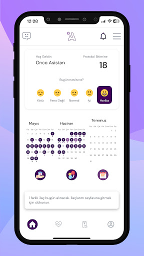 Android application O-Asistan screenshort