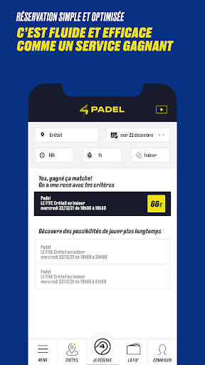 4PADEL Screen 3