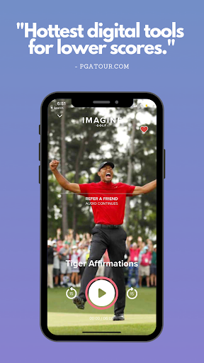 Android application Imagine Golf: Score Better screenshort