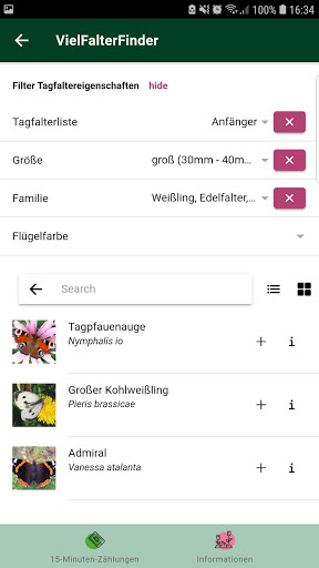 VielFalterGarten-App Screen 3