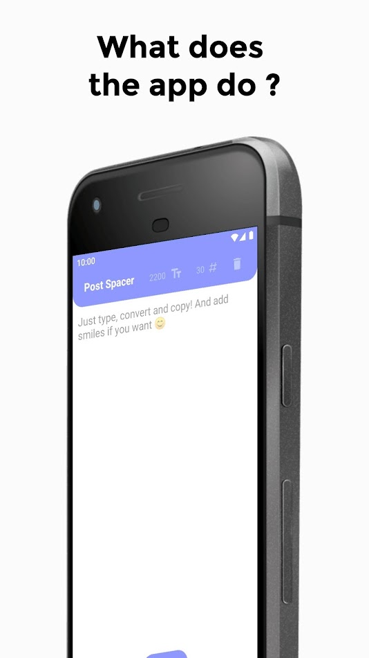 #1. Post Spacer - Spaces for Insta (Android) 来自: Vladyslav Pavlovskyi