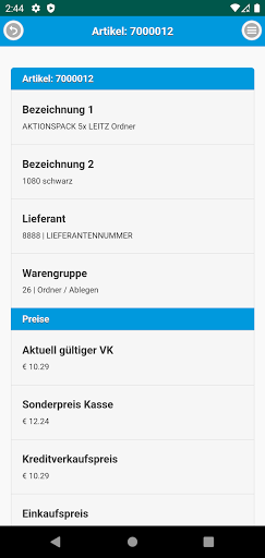 App screenshot