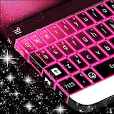 Pink Neon Keyboard Theme 2018 icon