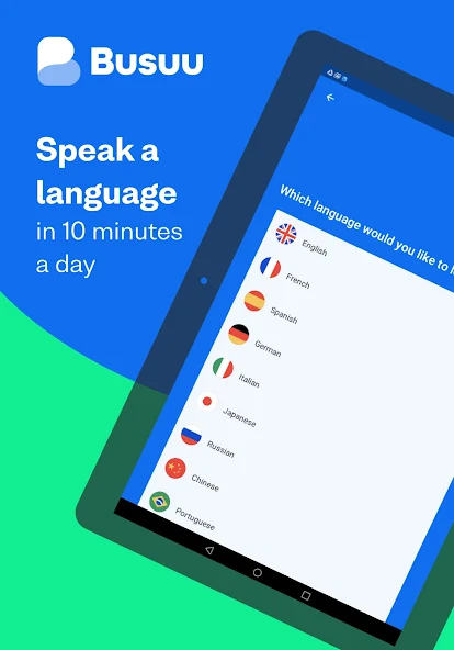 Busuu: Sprachen lernen  poster
