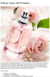 Basic Types Of Perfumes Tips