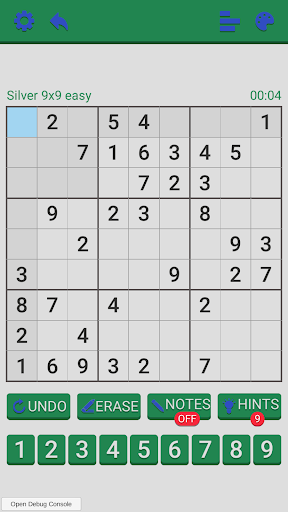 Sudidler: Sudoku 6x6,9x9,12x12 screenshot 4