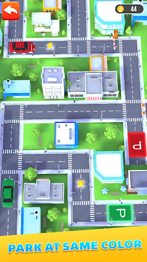 Car Escape Color Traffic Screen 2