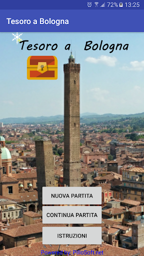 Android application Tesoro a Bologna screenshort