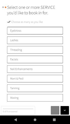 Brooklyn Beauty Bar Bookings Screenshot 3 - AppWisp.com