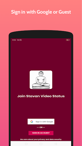 Android application Jain Stavan Video Status - Jai screenshort